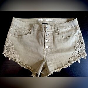 Mossimo Olive High Rise Short Super Stretch